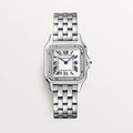 Panthère médium argenté pierres